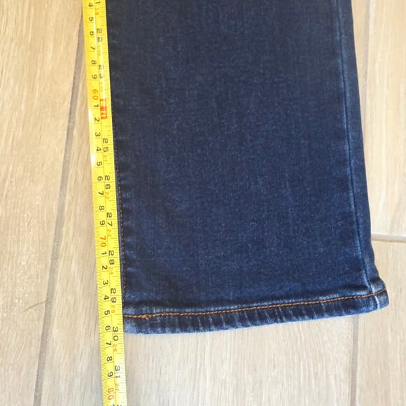 Judy Blue Women’s Jeans 7/28 High Rise Straight Leg Dark Wash Stretch Denim - Picture 13 of 13